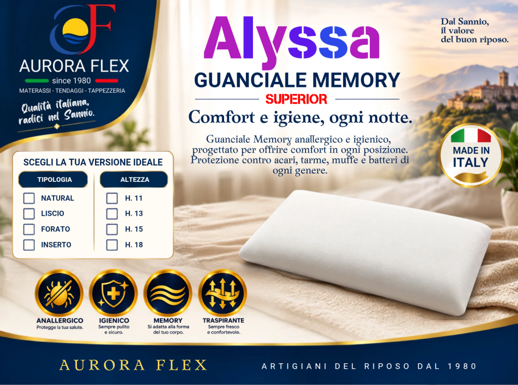 cuscino memory Alyssa