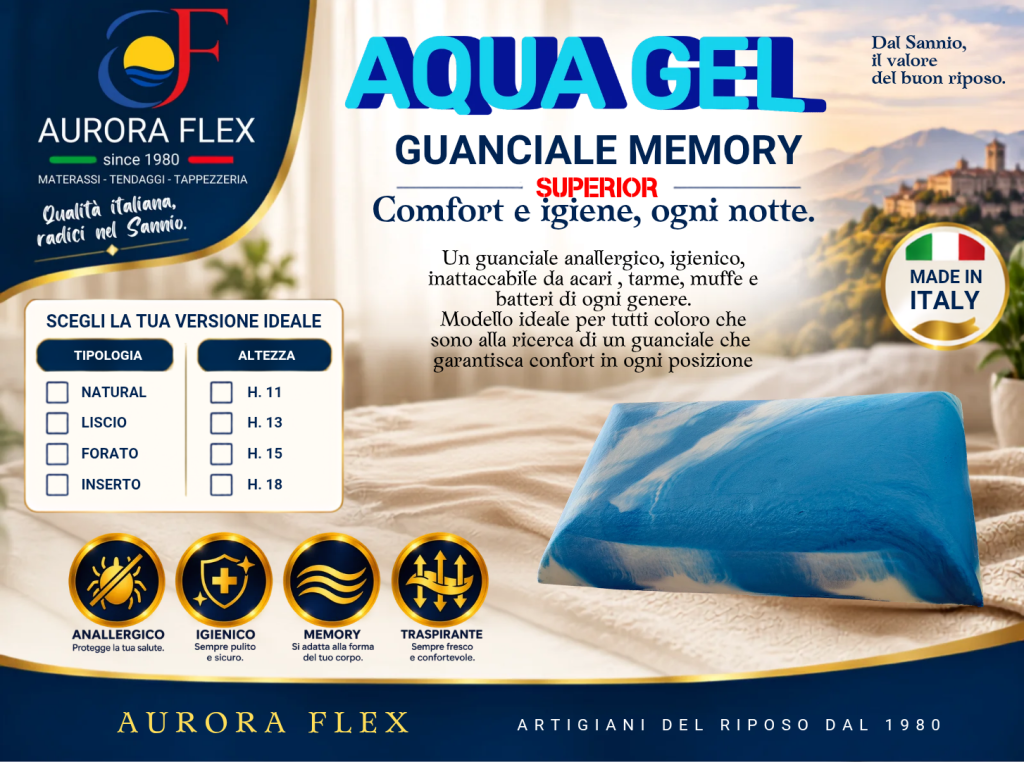 cuscino memory AquaGel